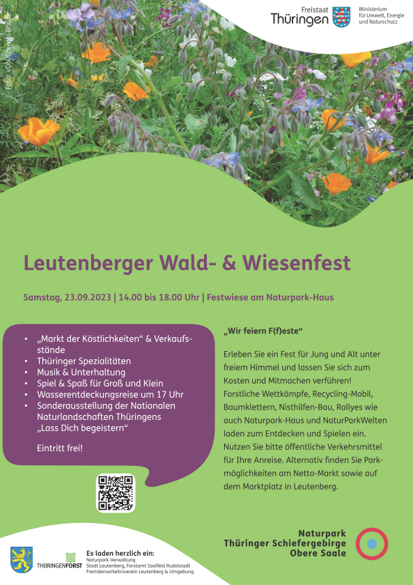 Leutenberger Wald Und Wiesenfest Naturpark Th Ringer Schiefergebirge