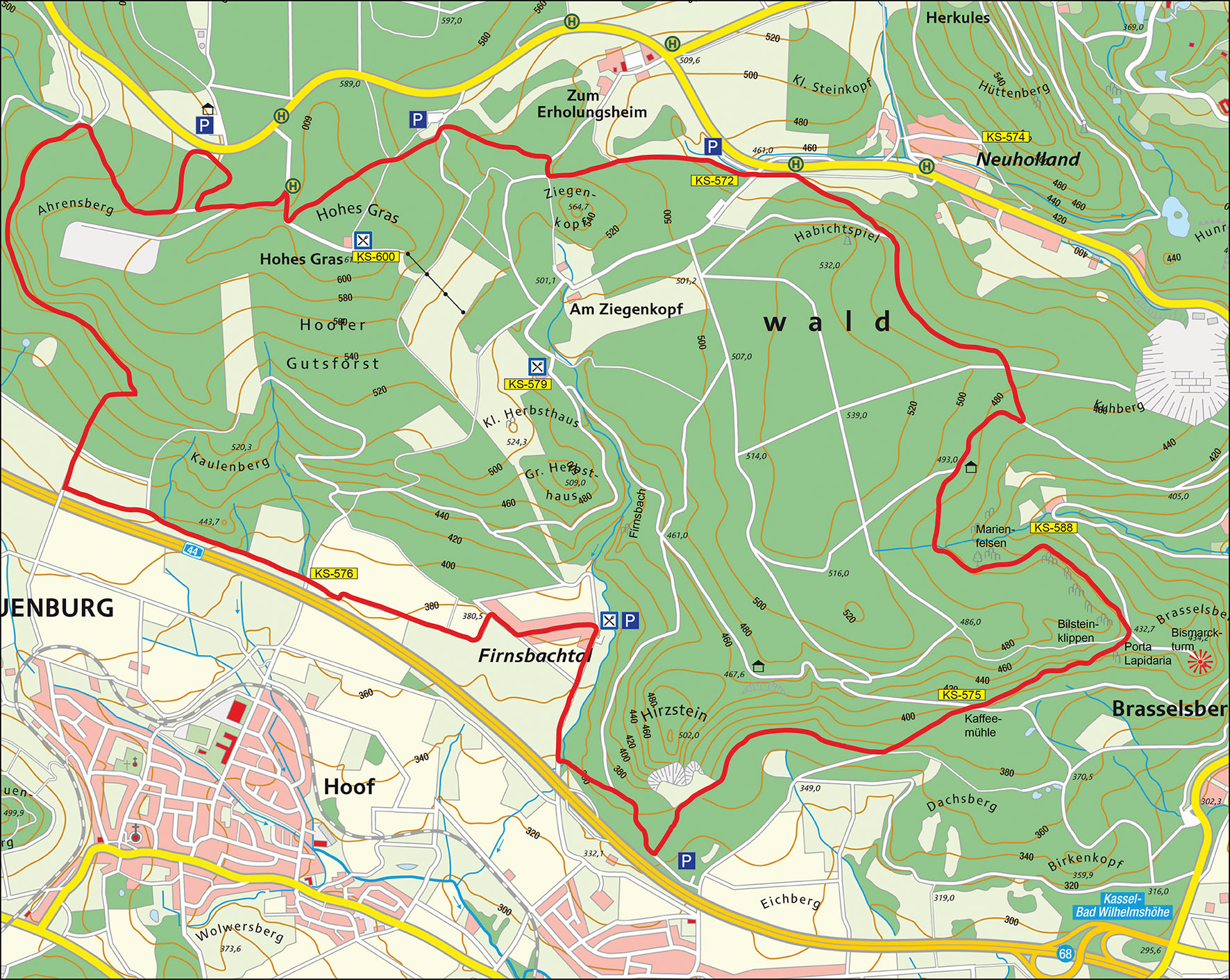 Mountainbiken im Naturpark Habichtswald - Naturpark Habichtswald